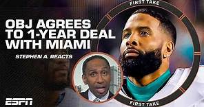 Odell Beckham Jr. agrees to 1-year deal with the Dolphins | First Take