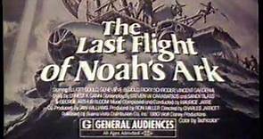 1980 The Last Flight of Noah's Ark Movie Trailer "Lost 2000 miles at sea" TV Commercial
