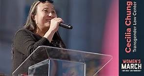 Cecilia Chung speech, Women's March SF 2018