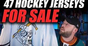 47 Hockey Jerseys FOR SALE!
