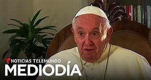 El papa Francisco desmiente que esté contemplando retirarse | Noticias Telemundo