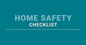Home Safety Checklist with Christine
