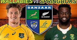 WALLABIES vs SPRINGBOKS 2nd Test Live Commentary (Rugby Championship 2021)
