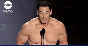 Oscars 2024: Nearly naked John Cena presents award for Costume Design