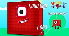 Skip Counting from 0 - 1000000 - Learn to Count Up to One Million!!! - Numberblocks Fan-made Video
