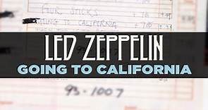 Led Zeppelin - Going To California (Official Audio)