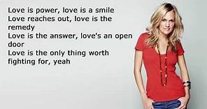 #Carrie Underwood - Love Wins official lyrics video :)