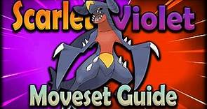 How to use Garchomp! Garchomp Moveset Guide! Pokemon Scarlet and Violet!