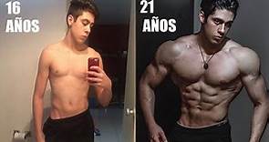 Carlos Belcast - Transformación GYM (5 años) 16 -21| MOTIVACIONAL