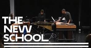 College of Performing Arts Admitted Students Day: Mannes Percussion I The New School