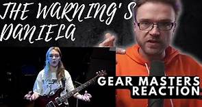 THE WARNING'S DANIELA VILLARREAL VELEZ - GEAR MASTERS ep. 471 | REACTION