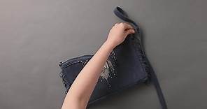 Mary Frances Bryce Leather Crossbody Handbag, Multi