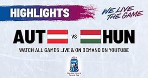 Highlights | Austria vs. Hungary | 2023 #IIHFWorlds