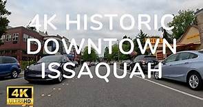 4K Drive Through Historic Downtown Issaquah | Washington, USA