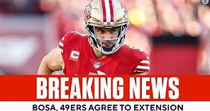 Nick Bosa agrees to 5-year, $170M extension with 49ers | CBS Sports