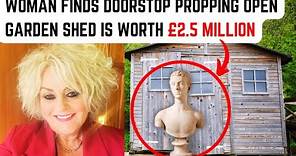 Woman Finds Doorstop Propping Open A Garden Shed Is Rare Sculpture By Edmé Bouchardon Worth Millions