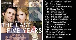 The Last Five Years Soundtrack (In Chronological Order)