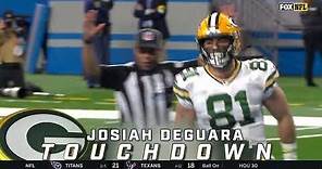 62 yard Josiah DeGuara TD gives the Packers