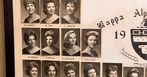 A picture of Neilia Hunter (Joe Biden’s first wife) in her former sorority, Kappa Alpha Theta, near Syracuse University.