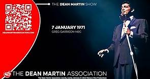 The Dean Martin Show - NBC/Greg Garrison, 7 January 1971