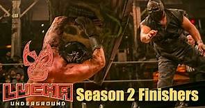 Lucha Underground Season 2 Finishers