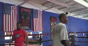 Boxing with Ronald Hearns
