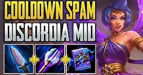 CONSTANT COMBOS! Discordia Mid Gameplay (SMITE Conquest A-Z)
