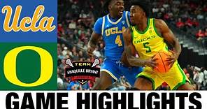 UCLA vs Oregon Highlights | NCAA Men's Basketball | 2024 College Basketball
