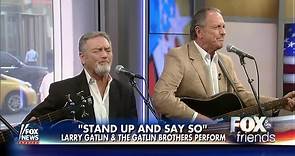 Larry Gatlin sings musical message to Hillary Clinton