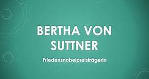 Bertha von Suttner einfach und kurz erklärt