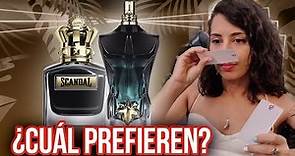 Scandal Le Parfum VS Le Beau Le Parfum de Jean Paul Gaultier