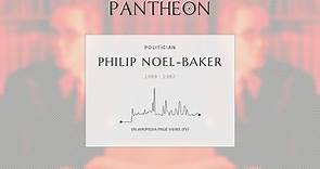 Philip Noel-Baker Biography - British athlete and politician (1889–1982)