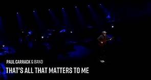 Paul Carrack - That's All That Matters to Me (Live at Victoria Hall ...