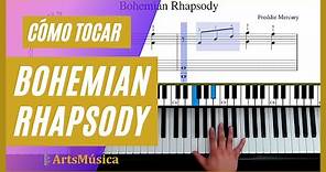 Cómo tocar "Bohemian Rhapsody" (Queen) en el piano - Tutorial completo🎹🎼🚀