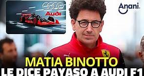 MATTIA BINOTTO VISITÓ LAS INSTALACIONES DEL PROYECTO AUDI F1