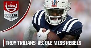 Troy Trojans vs. Ole Miss Rebels | Full Game Highlights