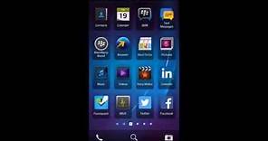 how to record on your blackberry z10