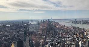 NYC Live Empire State Building 102nd Floor Observation Tower & 86th Floor Main Deck (AMAZING VIEWS)