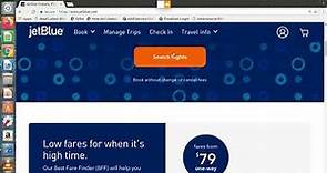 How do i book Jetblue Flight Tickets Online with two ways