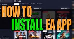 Install EA App in Windows On PC