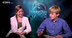 CBN Interviews Dolphin Tale's Cozi Zuehlsdorff and Nathan Gamble - CBN.com