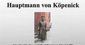 Hauptmann von Köpenick