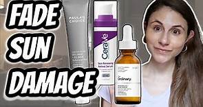 7 ways to FADE SUN DAMAGE on the face & body| Dr Dray