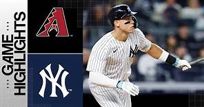 D-backs vs. Yankees Game Highlights (9/22/23) | MLB Highlights