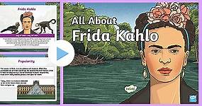 All About Frida Kahlo PowerPoint