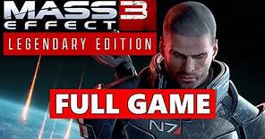 Mass Effect 3 Legendary Edition Full Walkthrough Gameplay - No Commentary (PS4 Longplay)