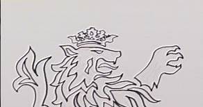 Royal Challengers Bangalore (RCB) logo drawing