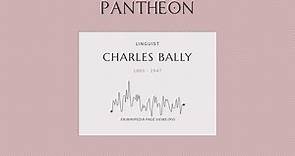 Charles Bally Biography - Swiss linguist