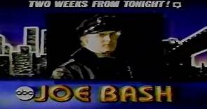 Joe Bash - New TV Show Promo - 1986