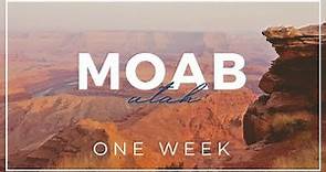 What you can do in Moab, Utah in a week!